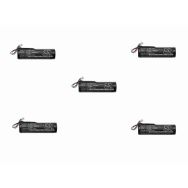 (5 Pack) XSP Battery for Garmin Pro 550 Handheld Pro 70 Dog Transmitter Pro 70 Handheld Pro Handheld Tri-Tronics Pro 550 Dog Training Collar Tri-Tronics Pro