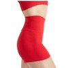 Capezio High Waisted Shorts, Red, X-Small