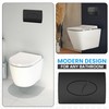 Excel Home Toilet Flush Button Replacement - Dual Button Toilet