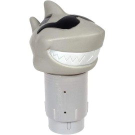 GAME 12902 GAME Solar Light-Up Shark Pool 3-inch Tablet Chlorine Dispenser