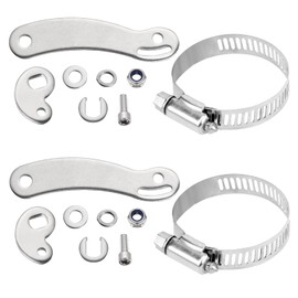 Ebike Accessories - Torque Arm Kit, 2 Sets Universal Electric Bicycle Torque Arm for Front & Rear Motors, Ebike Torque Arm for Dropout Protection, Anti-Loosening Cycling Accessory for E-bike Motor Arm