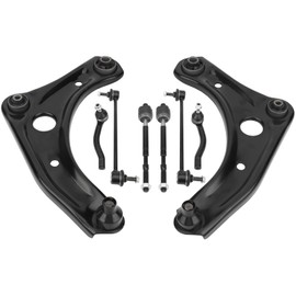 DRIVESTAR 8PCS Front Lower Control Arm w/Ball Joint Suspension Kit, fit 2015-2019 for Nissan Micra/ 2013-2019 for Versa/ 2012 for Versa Sedan/ 2014-2019 for Versa Note