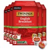 Twinings Decaffeinated English Breakfast Black Tea 72 K-Cup Pods for