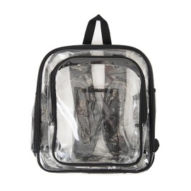Promarx Daypack Backpacks, Clear, 14" x 13" x 7"​, 0.4mm Thickness​