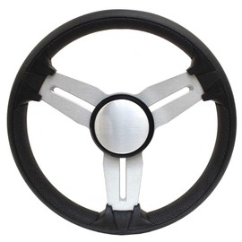 Gussi Italia Boat Steering Wheel W347 | Model 15A 13 3/4 Inch W/Cap