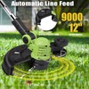 Cordless Weed Wacker Electric Weed Eater 12" 20V String Trimmer