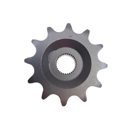 Sprocket 12 Teeth Suitable for Zündapp R 50 C CS Sport Super Combinette 441 515 517 529 - for 415 Chain - Replacement Part Moped Mokick