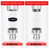 Dishwasher Machine Faucet Adapter，portable dishwasher faucet adapter 15/16-27M or 55/64-27F，faucet