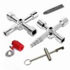 3Pcs Universal Utility Cross Key Included Square Key Triangle Key