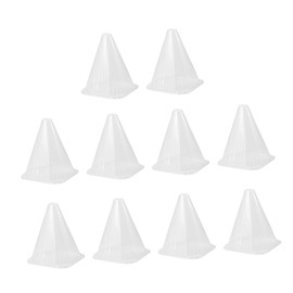 SUPVOX 10pcs Reusable Plant Covers Breathable for Vegetables Lightweight Frost Guard Cloches for Gardening for and Weather