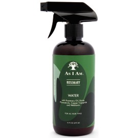 As I Am Rosemary Water 16 oz - Scalp Treatment for Hair Density - with Biotin & Saw Palmetto