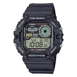 Casio Collection WS-1700H-1AJF Men's Watch, Black, Black, sports