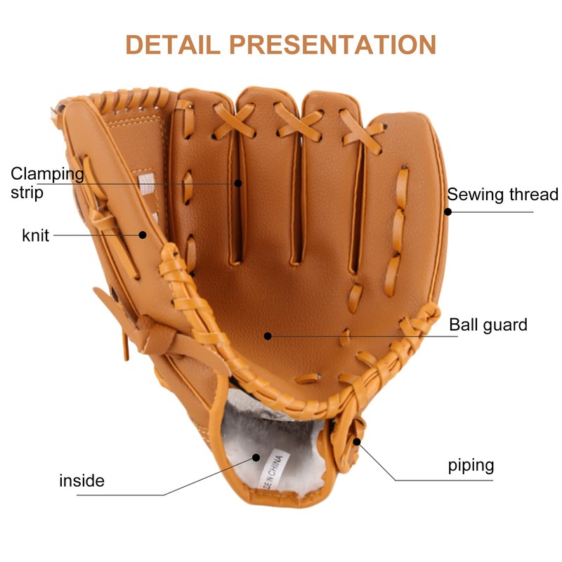 SPPHONEIX Ultimate Performance Leather Baseball Gloves Mitts,Tear Resistant and Durable