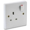 SINGLE SWITCHED SOCKET 13A Switched Socket 1-Gang Single Pole