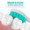 Replacement Heads for Waterpik Sonic Fusion 2.0, Extra-Large Size Flossing
