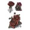 THE FANTASY hm742 Rose-11 Tattoo Sticker, Unisex, 3 Years and