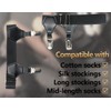 Emezddo 1 Pair of Socks Garters, Adjustable Length Sock Holder,