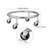 Movable Propane Tank Holder 20Lb Cylinder Stand with Brake Wheels