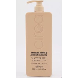 CIROA Almond Milk & Manaka Honey | Soothe & Calm Shower Gel - JUMBO 33.8 Oz.-NEW