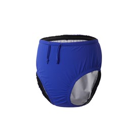EEOST Youth Special Needs Reusable Swim Diapers Swimwear for Incontinence Cloth Diaper Covers Waterproof,Leakproof, Unisex (XS, Blue)