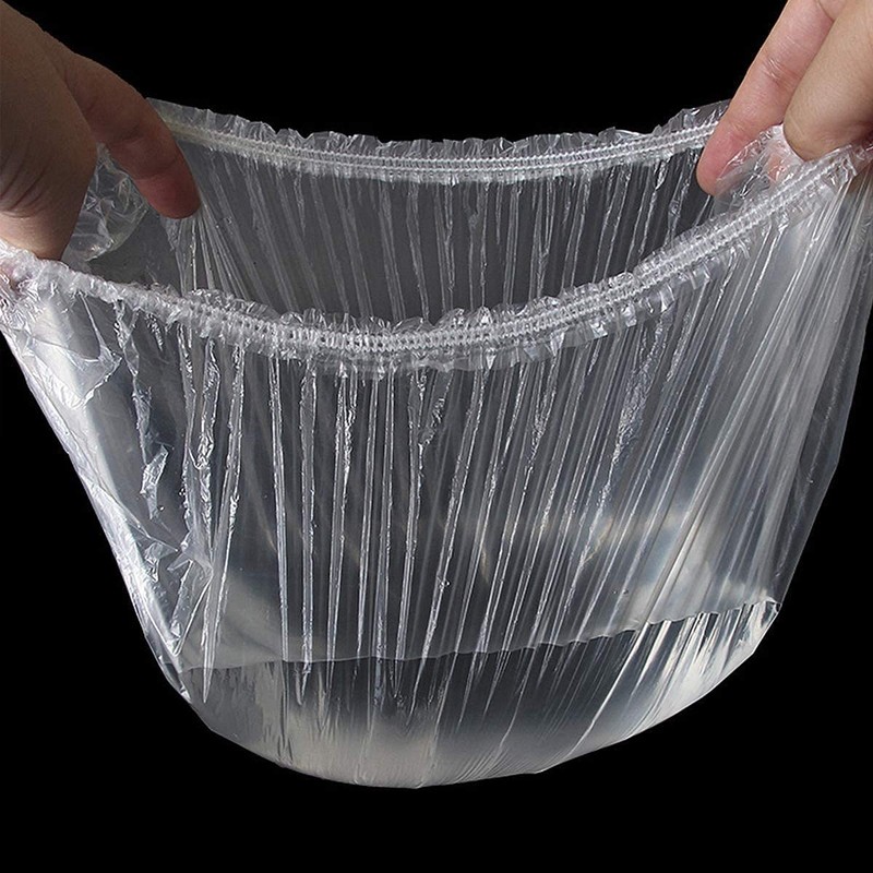 100 x Disposable Shower Caps Earphones Individually Wrapped