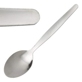 Olympia Kelso Stainless Steel Coffee Spoon, Pack of 12, Size: 115(L)mm, Beverage Tea Spoon Cutlery for Canteen Café Restaurant Bar and Home Use | CB316