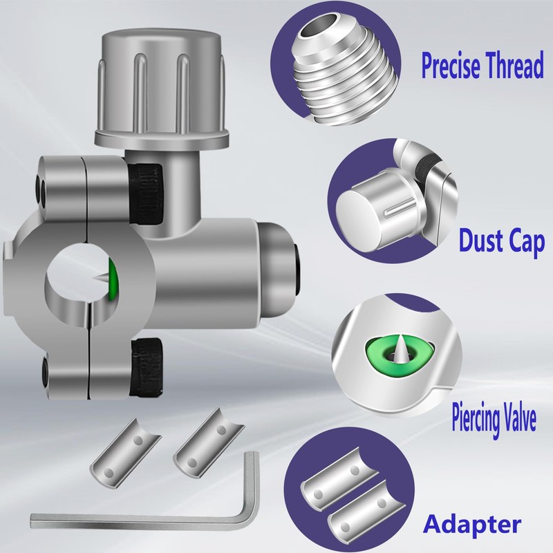 A/C Retrofit Valve Kit, BPV31 Bullet Piercing Tap Valve Line