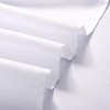 Homehold 180cm Wide By 200cm High White Shower Curtain, Waterproof
