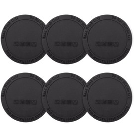 Prurex Silicone Bottom Protector for the Bottom of Mugs and Other Containers with a Bottom Diameter of 2.55" 65 mm,Multi-Use Non-Slip Mat(6 Pack)