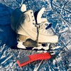 Ice Skate Sharpener, Portable Ice Skate Edge Blade Sharpener with
