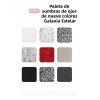 Paleta 9 Tonos Sombras Humo Gel Brillo Intenso