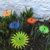 SunCatcher Garden Decor Ornaments Smiling Suns, Set of 5 Decorative