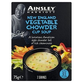 Ainsley Harriot Vegetable Chowder Cup Soup 75g - Pack of 2