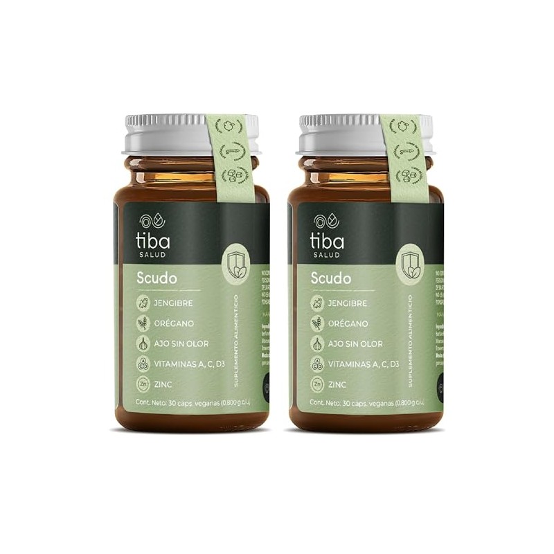 Suplemento Para Sistema Inmune DUO SCUDO TIBA SALUD