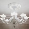 Canomo Split Ceiling Medallion Ceiling Light Medallion for Light Fixtures