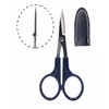 Sanhana Cutwork Scissors, Blue, 4.7 inches (120 mm), For Both