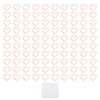 100pcs Heart Shape Paper Clips Cute Metal Paper Clips Portable