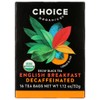 Choice Organics - Organic Decaffeinated English Breakfast Tea (3 Pack)