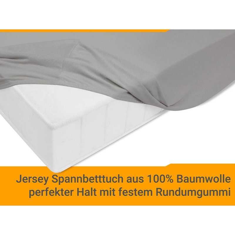 Classic Jersey Fitted Sheet Available In 34 Colours and 6
