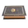 Book Shape Storage Box Large Capacity Wooden European Style Decorative