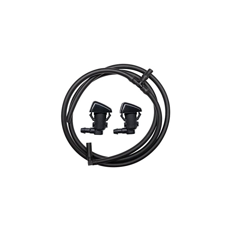 7T4Z-17603-A Direct Replacement Adjuatable Windshield Wiper Nozzle & Fluid Hose