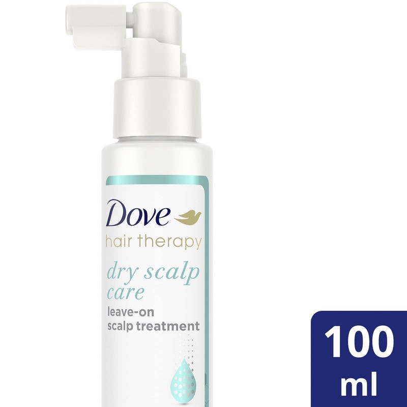 Dove Hair Therapy, Dry Scalp Care, Leave-on Scalp Treatment, 3.38
