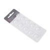 10pcs Double Vent Bass Dome Accessory Single Layer Double Vent