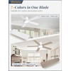 48 Inch Ceiling Fans with Lights and Remote,Outdoor Indoor Modern