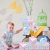 HADEEONG 50pcs Baby Shower Party Favor Boxes, Footprint Design Candy