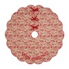 Mud Pie Toile Scalloped Tree Skirt; 54" Dia