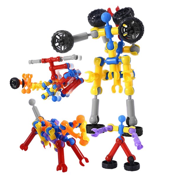 AAGWW 135 PCS Building Blocks Toy DIY Bone Building Blocks