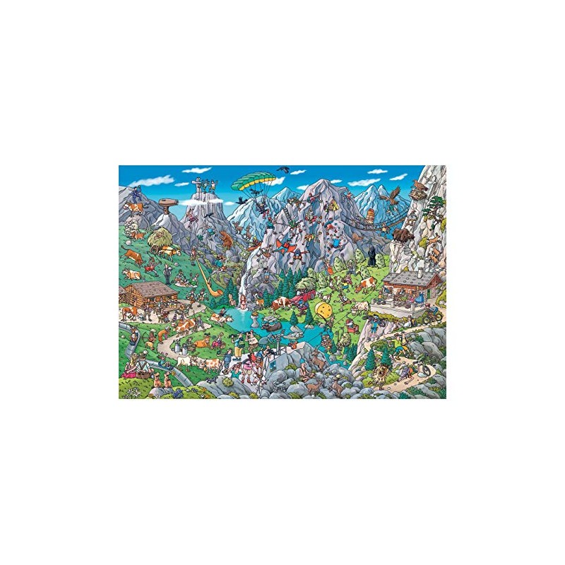 Heye Alpine Fun 1000 Piece Birgit Tanck Jigsaw Puzzle