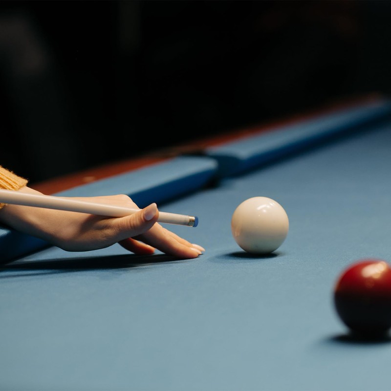 Luckious 50 Pieces 10mm Blue Diamond Pool Cue Tips -