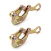 QWORK 2 Pack 2 T Cable Grip Wire Grip Steel